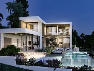 Вилла с бассейном и панорамными видами, Гермасогейя, Кипр