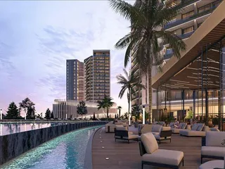 Многофункциональный комплекс с бассейнами и ресторанами рядом с морем, Ливадия, Кипр