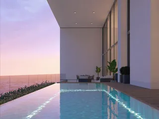 Многофункциональный комплекс с бассейнами и ресторанами рядом с морем, Ливадия, Кипр