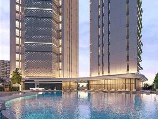 Многофункциональный комплекс с бассейнами и ресторанами рядом с морем, Ливадия, Кипр