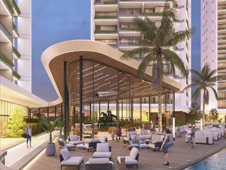 Многофункциональный комплекс с бассейнами и ресторанами рядом с морем, Ливадия, Кипр