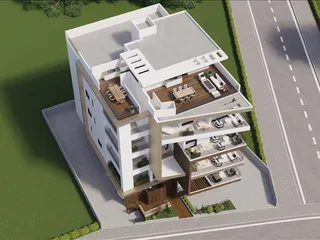 Новый комплекс с зеленой зоной и живописными видами рядом с гаванью, Ларнака, Кипр