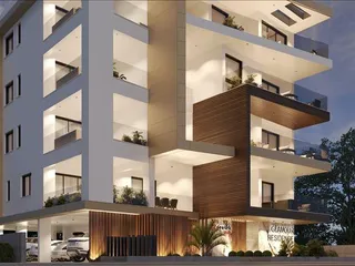 Новый комплекс с зеленой зоной и живописными видами рядом с гаванью, Ларнака, Кипр