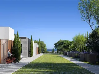 Новый комплекс вилл с бассейнами, панорамными видами и клубным домом, Гермасогейя, Кипр