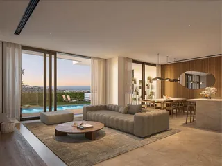 Новый комплекс вилл с бассейнами, панорамными видами и клубным домом, Гермасогейя, Кипр