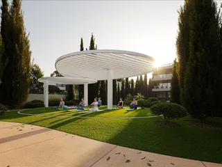 Новый комплекс вилл с бассейнами, панорамными видами и клубным домом, Гермасогейя, Кипр