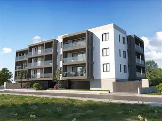 Новая резиденция с парковкой и зеленой зоной, Строволос, Кипр