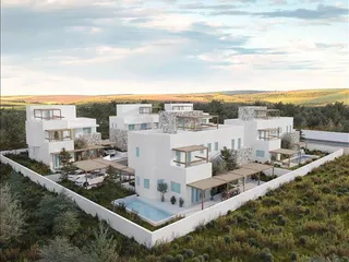 Новый комплекс вилл в 350 метрах от пляжа, Героскипу, Кипр