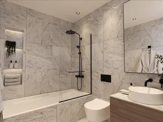 Новая малоэтажная резиденция недалеко от пляжа и гавани, Ларнака, Кипр