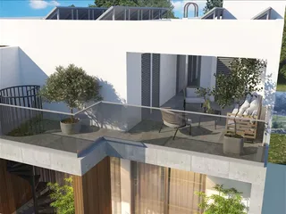 Новая малоэтажная резиденция недалеко от пляжа и гавани, Ларнака, Кипр