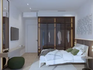 Малоэтажная резиденция с садом и зоной отдыха на крыше недалеко от моря, Гермасогейя, Кипр