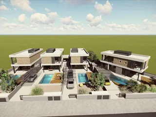 Комплекс вилл с садами и панорамными видами, Трахони, Кипр