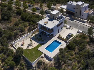 Комплекс вилл с панорамным видом на море в 10 минутах от Пафоса, Куклиа, Кипр