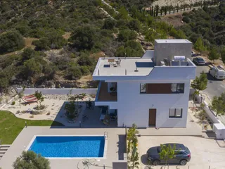 Комплекс вилл с панорамным видом на море в 10 минутах от Пафоса, Куклиа, Кипр