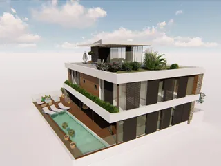 Новый комплекс вилл с бассейнами и панорамными видами на море, Кисонерга, Кипр