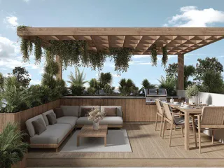 Новый комплекс вилл с бассейнами и садами в 5 минутах от пляжа Нисси, Айя-Напа, Кипр