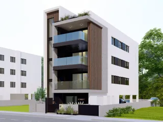 Малоэтажная резиденция с парковкой в 800 метрах от пляжа, Гермасогейя, Кипр