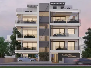 Новый жилой комплекс с паркингом недалеко от пляжа в Ларнаке, Кипр