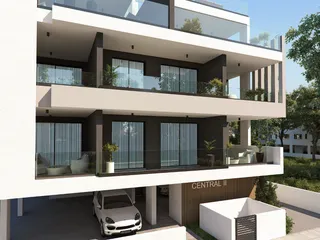 Современный жилой комплекс недалеко от торгового центра в Ларнаке, Кипр