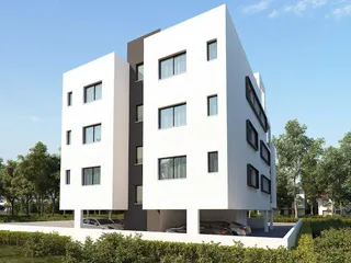 Современный жилой комплекс недалеко от торгового центра в Ларнаке, Кипр