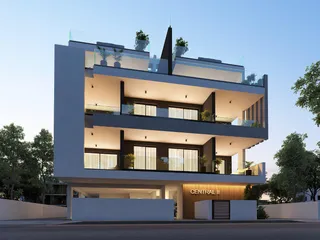 Современный жилой комплекс недалеко от торгового центра в Ларнаке, Кипр