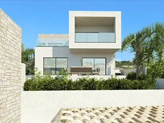 Комплекс вилл с бассейнами и видами на море, Тсада, Кипр