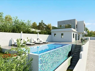 Комплекс вилл с бассейнами и видами на море, Тсада, Кипр