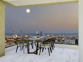 Новая резиденция с панорамными видами на море рядом с центром Лимасола, Кипр