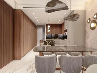 Новая резиденция с панорамными видами на море рядом с центром Лимасола, Кипр