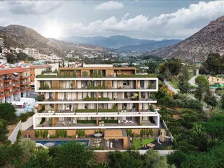 Новая резиденция с бассейном, садом и детской площадкой в 7 минутах от пляжа, Гермасогейя, Кипр