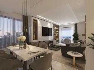 Закрытый жилой комплекс с бассейном и зеленой зоной в престижном районе Пафоса, Кипр