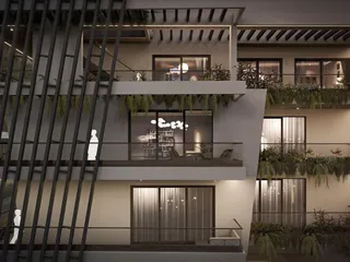 Новый комплекс меблированных апартаментов с парковкой в центре Лимасола, Кипр