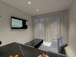 Новый комплекс меблированных апартаментов с парковкой в центре Лимасола, Кипр