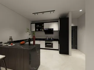 Новый комплекс меблированных апартаментов с парковкой в центре Лимасола, Кипр