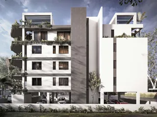 Новый закрытый комплекс меблированных апартаментов с бассейном в престижном районе Лимасола, Кипр