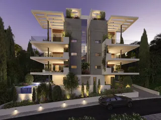 Малоэтажный проект с парковкой в 8 минутах от пляжа, Гермасогейя, Кипр