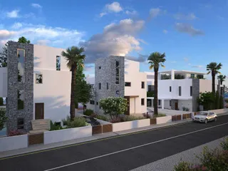 Комплекс вилл с бассейнами и панорамными видами на море, Кисонерга, Кипр