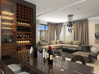 Комплекс вилл с бассейнами и панорамными видами на море, Кисонерга, Кипр