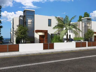 Новый комплекс вилл с бассейнами и панорамными видами в 5 минутах от пляжа, Героскипу, Кипр