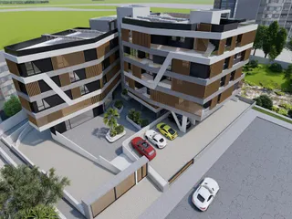 Новый комплекс с бассейнами, спа-зоной и подземной парковкой, Агиос Афанасиос, Кипр