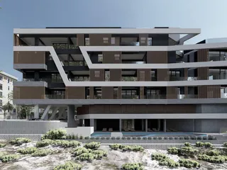 Новый комплекс с бассейнами, спа-зоной и подземной парковкой, Агиос Афанасиос, Кипр