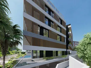 Новый комплекс с бассейнами, спа-зоной и подземной парковкой, Агиос Афанасиос, Кипр