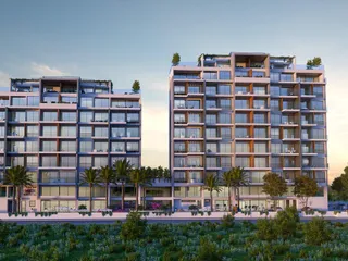 Новая резиденция с бассейнами, тренажерным залом и садами, в 500 метрах от пляжа, Пафос, Кипр