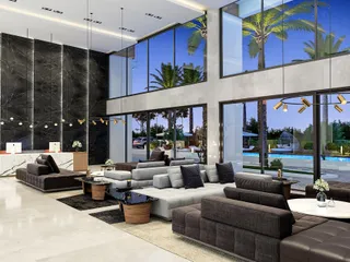 Новая резиденция с бассейнами, тренажерным залом и садами, в 500 метрах от пляжа, Пафос, Кипр