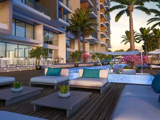 Новая резиденция с бассейнами, тренажерным залом и садами, в 500 метрах от пляжа, Пафос, Кипр