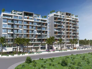 Новая резиденция с бассейнами, тренажерным залом и садами, в 500 метрах от пляжа, Пафос, Кипр