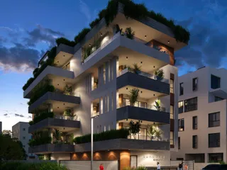 Современная резиденция с садом на крыше в 150 метрах от пляжа, Лимасол, Кипр