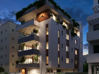 Современная резиденция с садом на крыше в 150 метрах от пляжа, Лимасол, Кипр