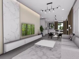 Жилой комплекс рядом с ресторанами, пляжами и аэропортом, Дромолаксия, Кипр