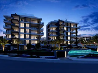 Современный жилой комплекс с бассейном и паркингом в престижном районе Лимассола, Кипр